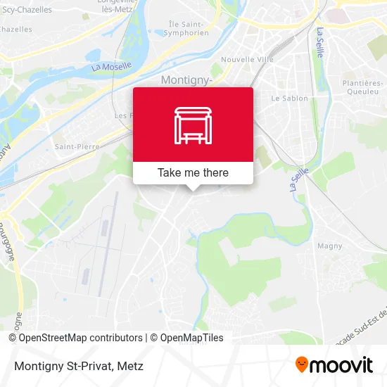 Montigny St-Privat map