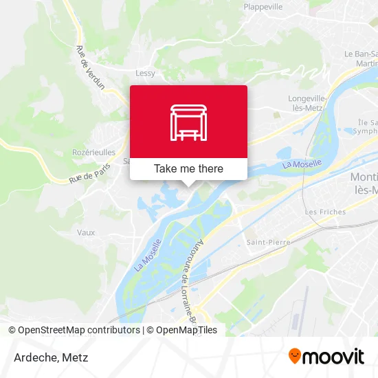 Ardeche map