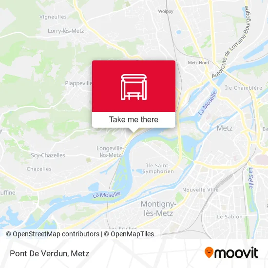 Pont De Verdun map