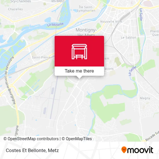 Costes Et Bellonte map