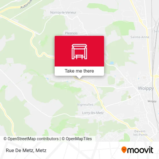 Rue De Metz map