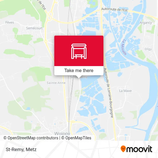 St-Remy map