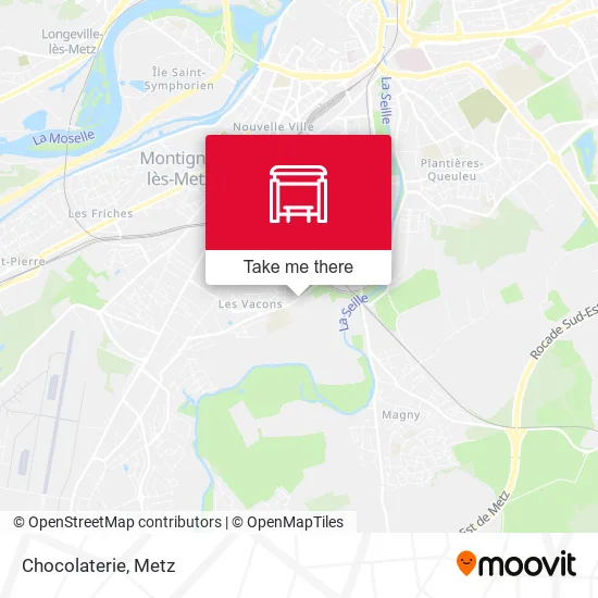 Chocolaterie map