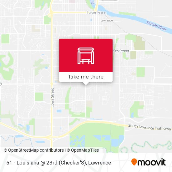 51 - Louisiana @ 23rd (Checker'S) map