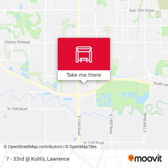 7 - 33rd @ Kohl's map