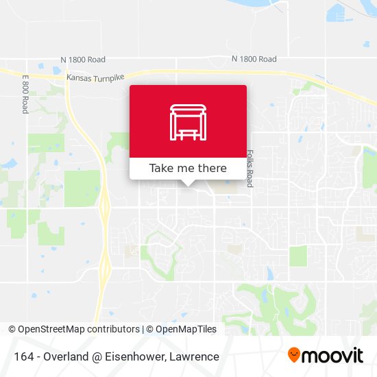 164 - Overland @ Eisenhower map