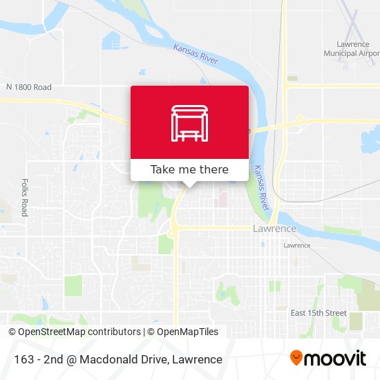 163 - 2nd @ Macdonald Drive map