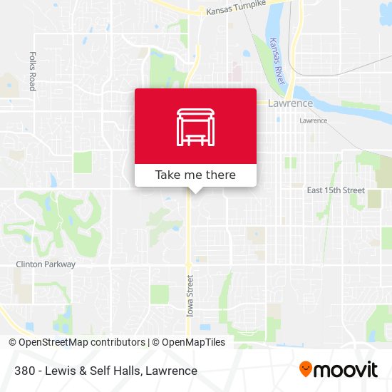 380 - Lewis  & Self Halls map