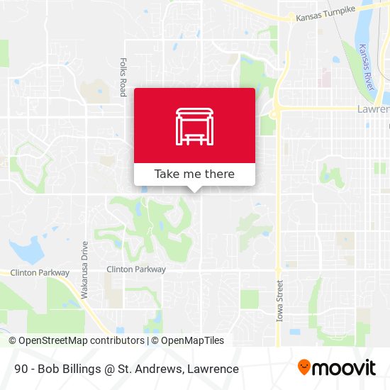 90 - Bob Billings @ St. Andrews map
