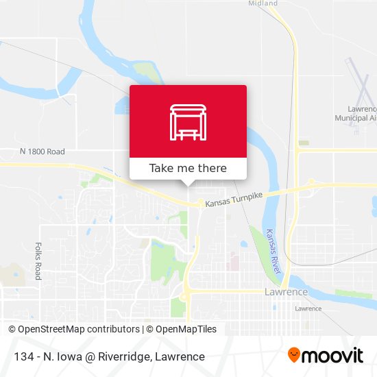 134 - N. Iowa @ Riverridge map