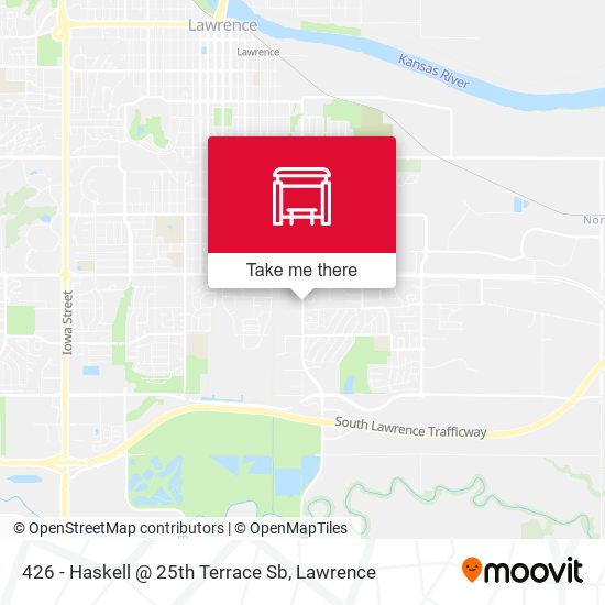Mapa de 426 - Haskell @ 25th Terrace Sb