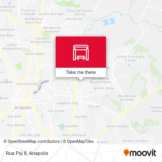 Rua Psj 8 map