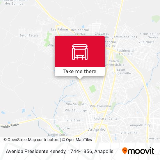 Avenida Presidente Kenedy, 1744-1856 map