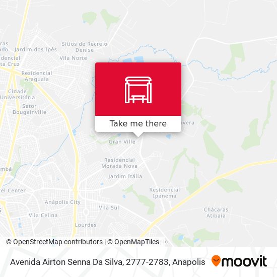 Avenida Airton Senna Da Silva, 2777-2783 map