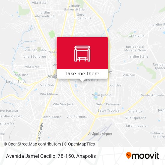 Avenida Jamel Cecílio, 78-150 map