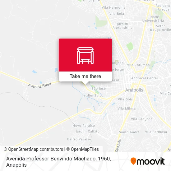 Avenida Professor Benvindo Machado, 1960 map