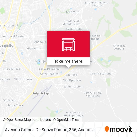 Avenida Gomes De Souza Ramos, 256 map