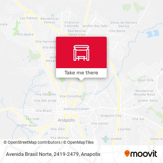 Avenida Brasil Norte, 2419-2479 map