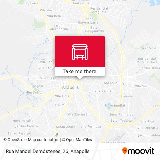 Rua Manoel Demóstenes, 26 map