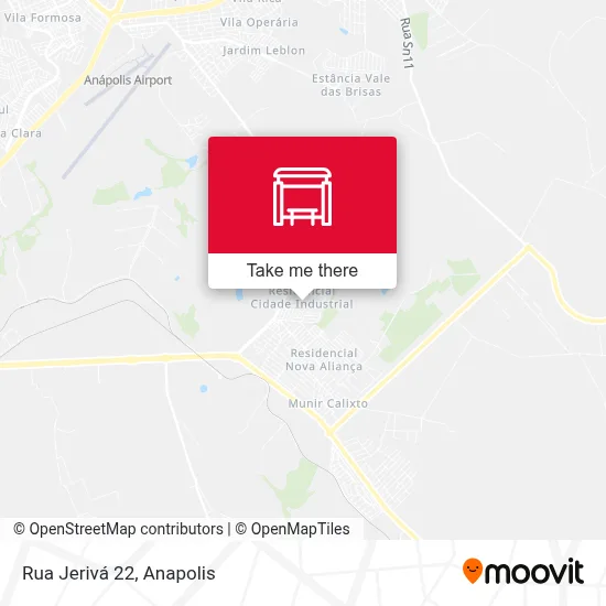Rua Jerivá 22 map