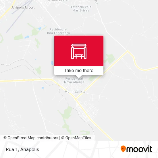 Rua 1 map