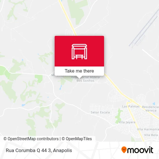 Rua Corumba Q 44 3 map