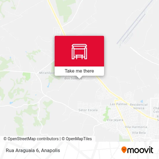 Rua Araguaia 6 map