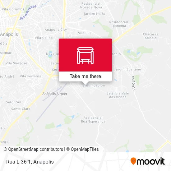 Rua L 36 1 map