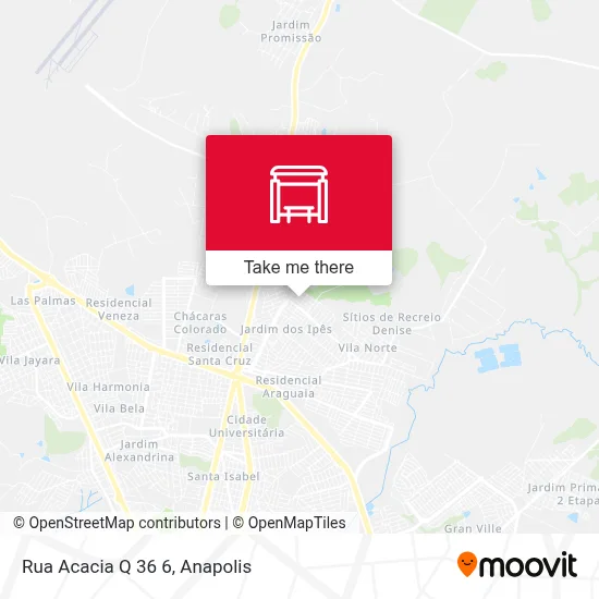 Rua Acacia Q 36 6 map