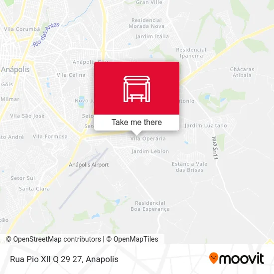 Rua Pio XII Q 29 27 map