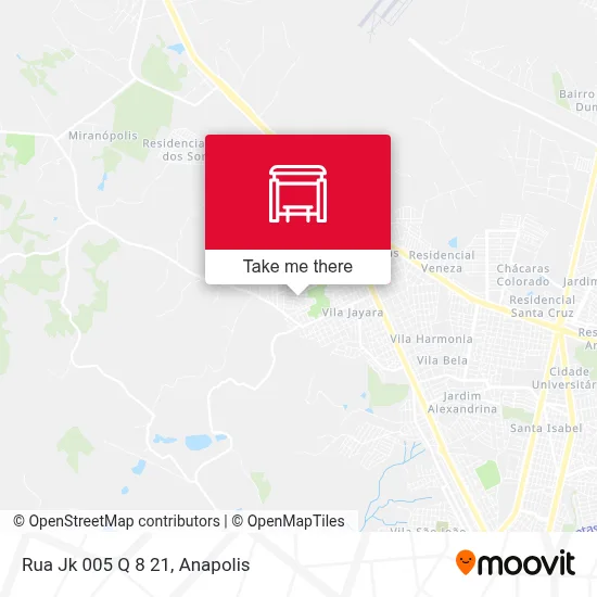 Rua Jk 005 Q 8 21 map