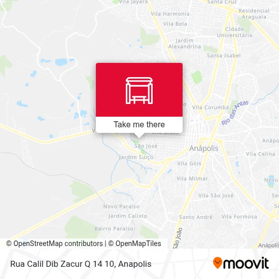 Rua Calil Dib Zacur Q 14 10 map