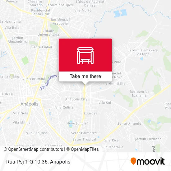 Rua Psj 1 Q 10 36 map