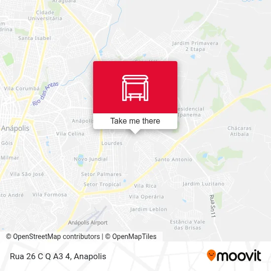 Rua 26 C Q A3 4 map