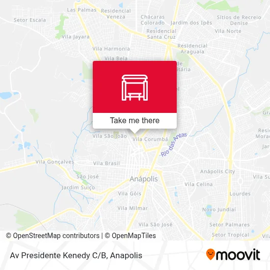Av Presidente Kenedy C/B map