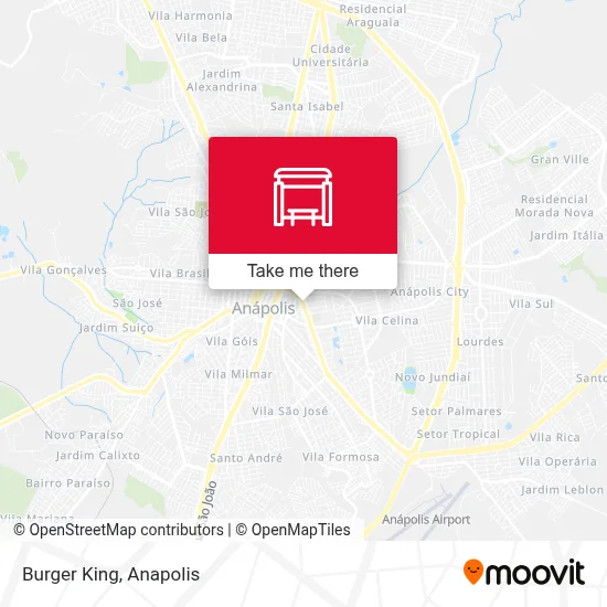 Burger King map