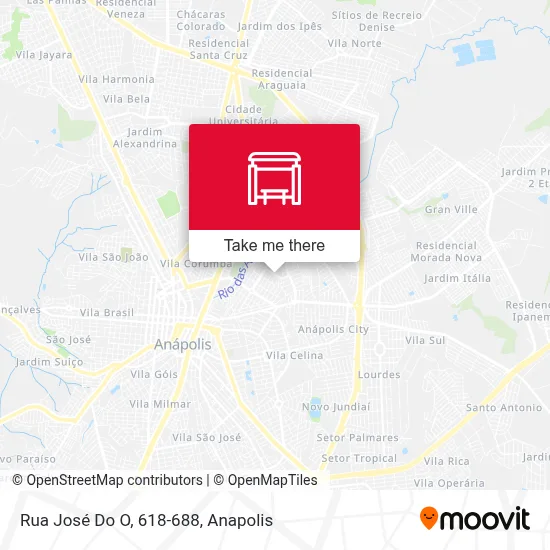 Rua José Do O, 618-688 map