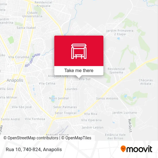 Rua 10, 740-824 map