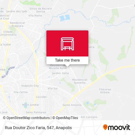 Rua Doutor Zico Faria, 547 map