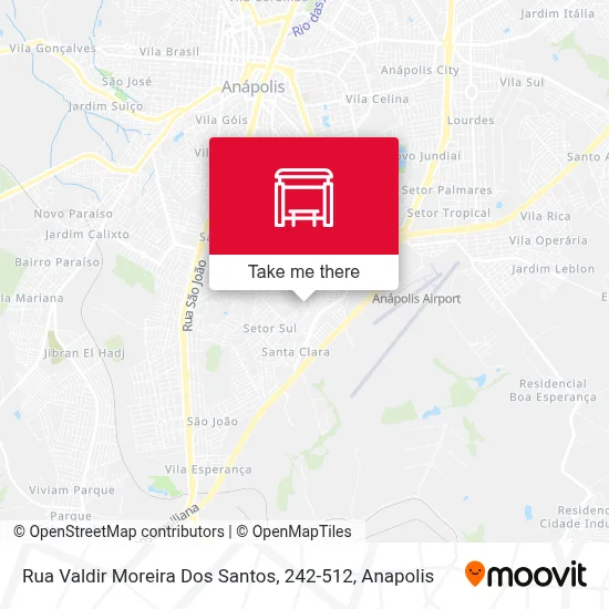Rua Valdir Moreira Dos Santos, 242-512 map