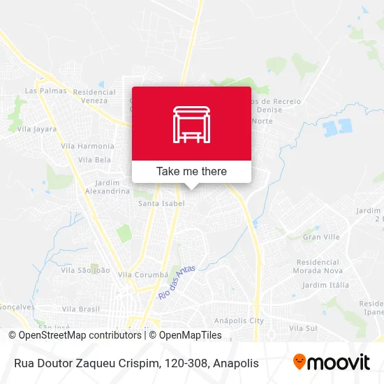 Rua Doutor Zaqueu Crispim, 120-308 map