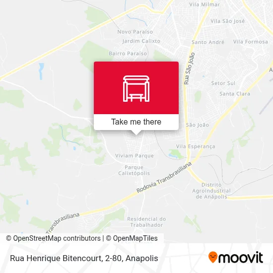 Rua Henrique Bitencourt, 2-80 map