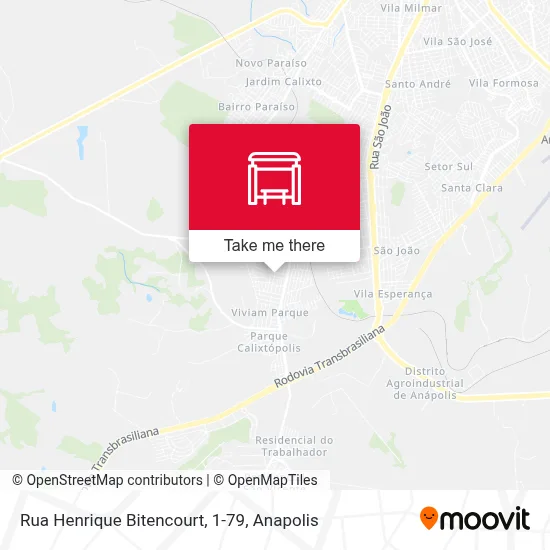 Rua Henrique Bitencourt, 1-79 map