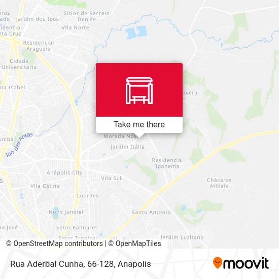 Rua Aderbal Cunha, 66-128 map