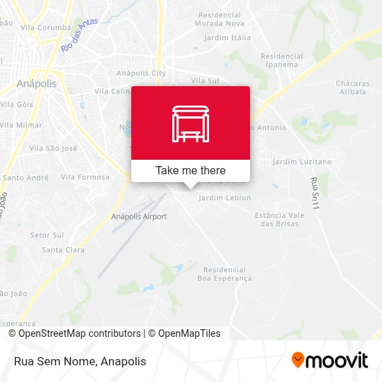 Rua Sem Nome map