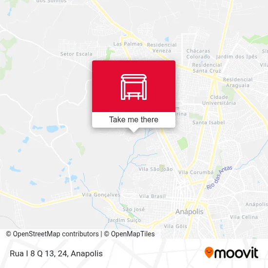 Rua I 8 Q 13, 24 map