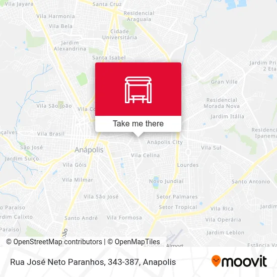 Rua José Neto Paranhos, 343-387 map
