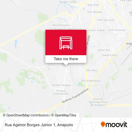 Rua Agenor Borges Júnior 1 map