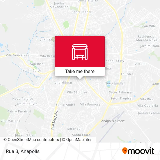 Rua 3 map