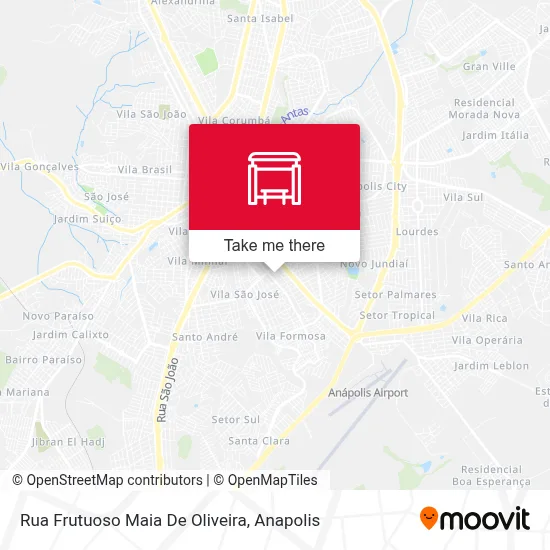 Rua Frutuoso Maia De Oliveira map